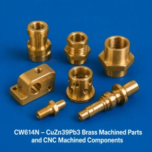 CW614N – CuZn39Pb3 Brass Machined Parts and CNC Machined Components