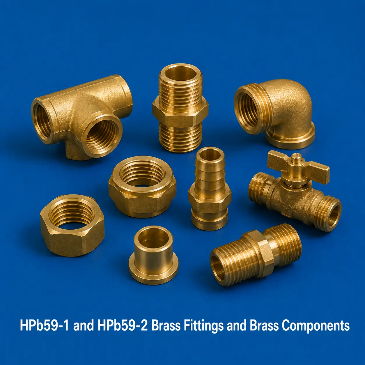 HPb59-1 and HPb59-2 Brass Fittings and Brass Components